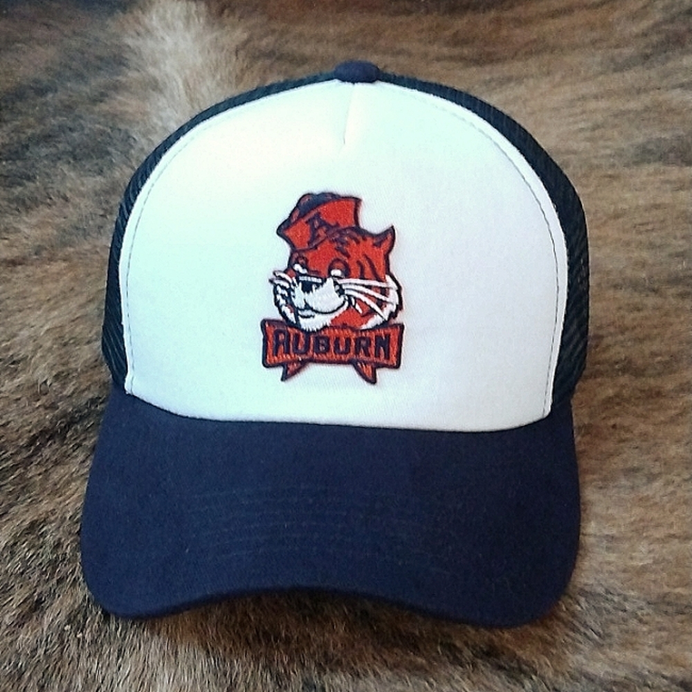 Custom Auburn Tigers Snapback Trucker Hat